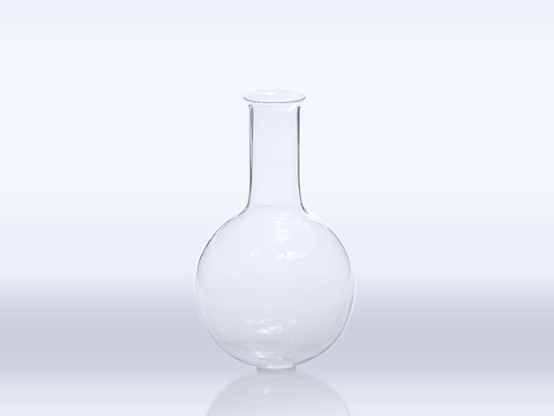 Quartz glass flask