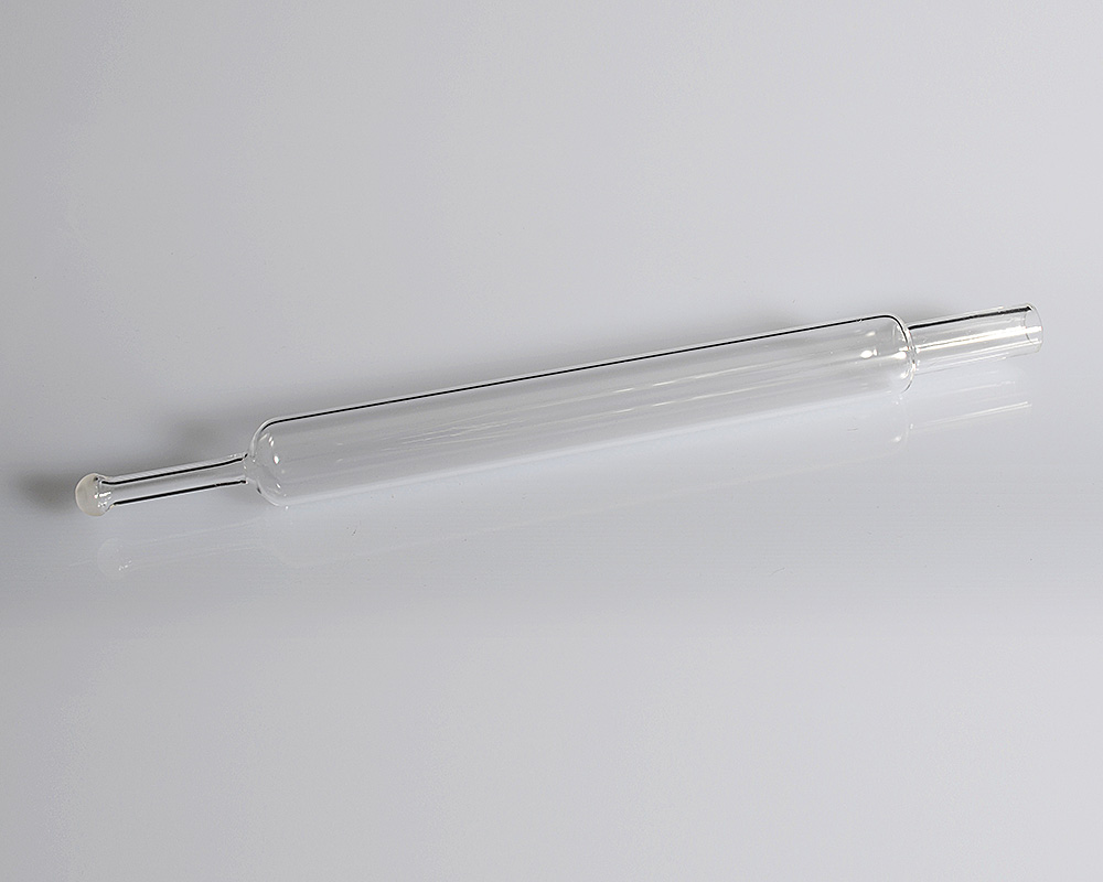 Quartz glass combustion tube