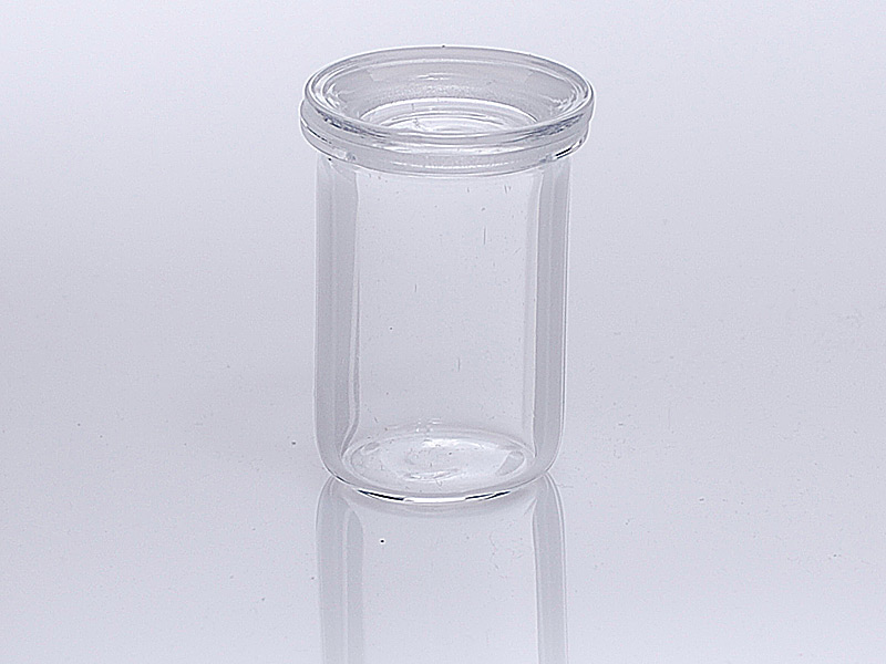 Quartz glass incineration crucibles - Design ISO